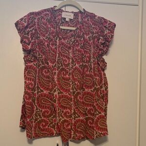 Cleobella Sleeveless Blouse Size Large